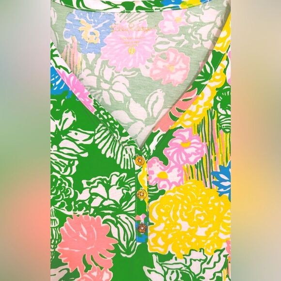 Lilly Pulitzer Palmetto Dress Hibiscus Stroll - Picture 7 of 8